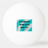 Inspiratie Ping Pong Ball (Voorkant)