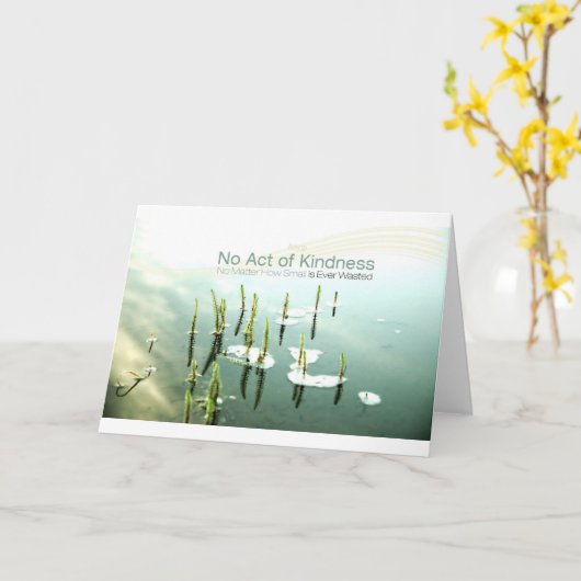 Inspiratie Quote — Aesop Kaart (Gele Bloem)