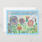 Inspiratie Quote Diversiteit is onze kracht Briefkaart (Voorkant / Achterkant)