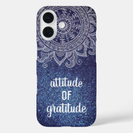 Inspiratie Quote Motivatie Attitude Dankbaarheid iPhone 16 Hoesje