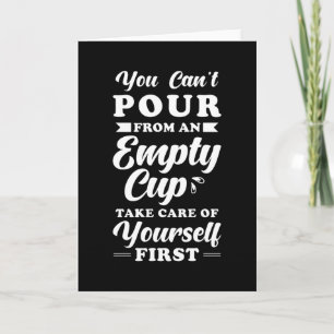 Inspiratie Quote Zelfzorg Kaart