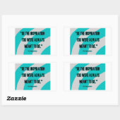 Inspiratie Rechthoek Sticker (Vel)