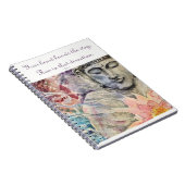 Inspiratie Rumi Quote Buddha Art Spiral notebook Notitieboek (Rechterzijde)