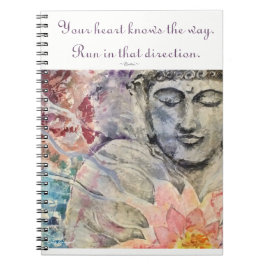Inspiratie Rumi Quote Buddha Art Spiral notebook Notitieboek