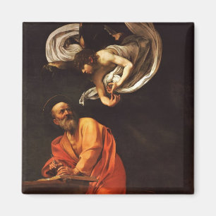 Inspiratie Sint Matthew Caravaggio schilderkunst Magneet