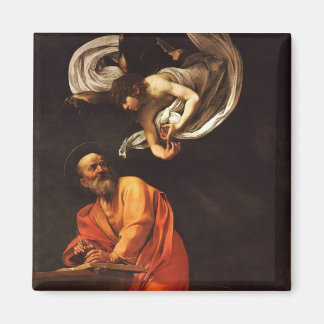 Inspiratie Sint Matthew Caravaggio schilderkunst Magneet