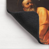 Inspiratie Sint Matthew Caravaggio schilderkunst Muismat (Hoek)