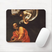 Inspiratie Sint Matthew Caravaggio schilderkunst Muismat (Met muis)