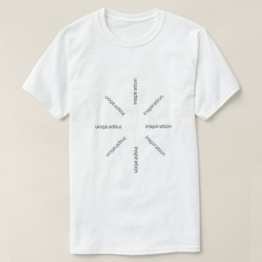 Inspiratie T-shirt (Design voorkant)