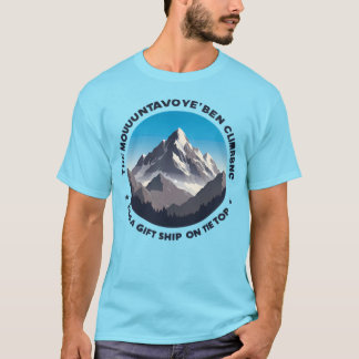 Inspiratie T-shirt met bergcitaat - Cadeauwinkel H