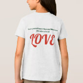Inspiratie T-shirt voor Kinderen (Achterkant)
