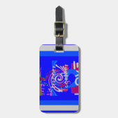 Inspiratie USA We zijn sterker samen met liefde Bagagelabel (Voorkant verticaal)