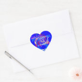 Inspiratie USA We zijn sterker samen met liefde Hart Sticker (Envelop)