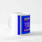 Inspiratie USA We zijn sterker samen met liefde Koffiemok (Voorkant links)