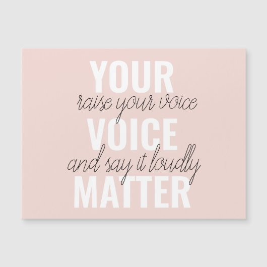 Inspiratie Uw Citaat van de Motivatie van de Mater (Voorkant)