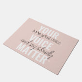 Inspiratie Uw Citaat van de Motivatie van de Mater Deurmat (Schuin)