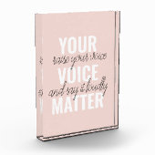 Inspiratie Uw Citaat van de Motivatie van de Mater Fotoblokken (Links)