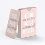 Inspiratie Uw Citaat van de Motivatie van de Mater Pokerkaarten<br><div class="desc">Inspiratie Uw Citaat van de Motivatie van de Materiaal van de Stem</div>