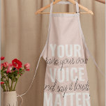 Inspiratie Uw Citaat van de Motivatie van de Mater Schort<br><div class="desc">Inspiratie Uw Citaat van de Motivatie van de Materiaal van de Stem</div>