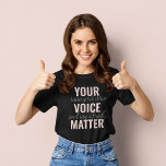 Inspiratie Uw Citaat van de Motivatie van de Mater T-shirt<br><div class="desc">Inspiratie Uw Citaat van de Motivatie van de Materiaal van de Stem</div>