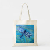 Inspiratie van de Ierse "Blessing Brave Blue Drago Tote Bag (Achterkant)