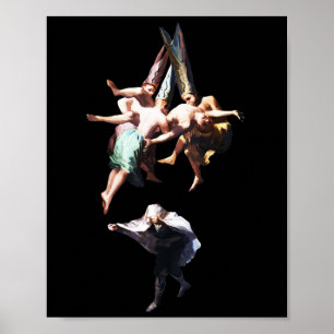 Inspiratie van Francisco Goya, Heksen Vlucht Poster