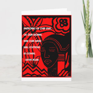 Inspiratie van Zuster Rosa Kaart