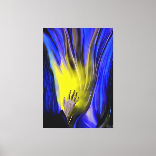 Inspiratie vinden canvas afdruk (Voorkant)