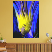 Inspiratie vinden canvas afdruk (Insitu (Woonkamer))