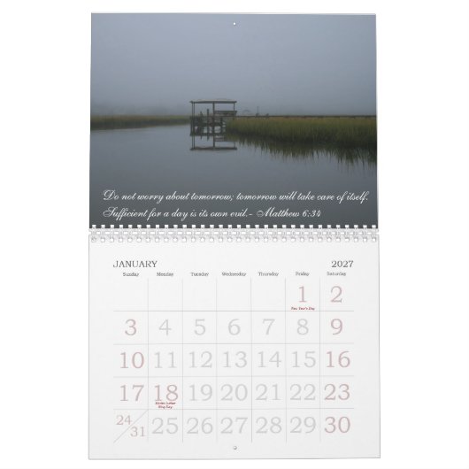 Inspiratie voor 2010 kalender (Jan 2027)