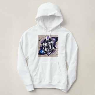 Inspiratie voor de geest, Creëer zonder grenzen T- Hoodie