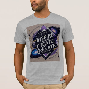 Inspiratie voor de geest, Creëer zonder grenzen T-shirt