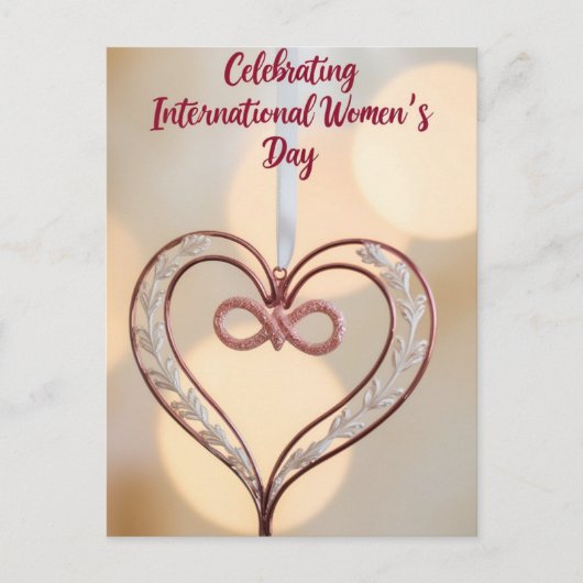 Inspiratie voor inclusie Internationale Vrouwendag Briefkaart (Voorkant)