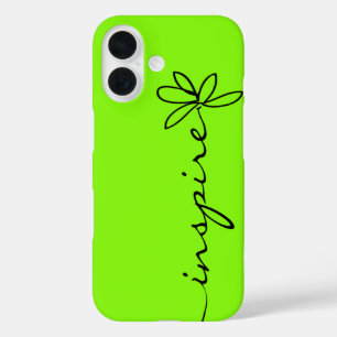 Inspiratie voor Neon Green iPhone 16 Hoesje