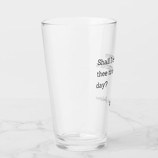 Inspiratie voor Shakespeare Summer's Day Glas (Rechts)