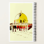 Inspiratie voor uw gedachten: Dome of the Rock Tra Notitieboek (Achterkant)