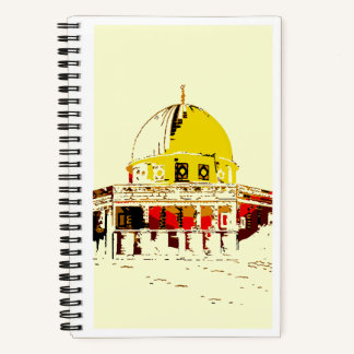 Inspiratie voor uw gedachten: Dome of the Rock Tra Notitieboek