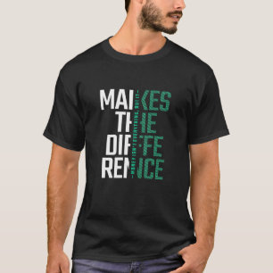 Inspiratie voor verandering – Maak het verschil T- T-shirt