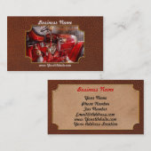 Inspiratie - Vrachtwagen - Wachten op een telefoon Visitekaartje (Voorkant / Achterkant)