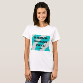 Inspiratie Vrouwen Wit Basic T Shirt (Voorkant volledig)