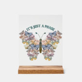 Inspiratie woord kunst wellness acryl bord (Voorkant)