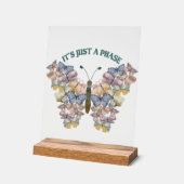 Inspiratie woord kunst wellness acryl bord (Hoek)