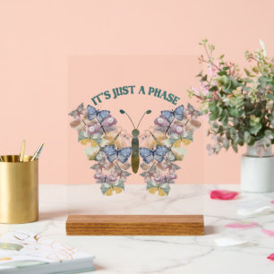 Inspiratie woord kunst wellness acryl bord