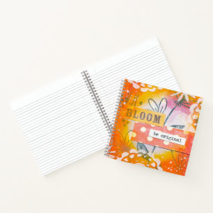 Inspiratief bloemendagboek “BLOEI, Wees origineel” Notitieboek