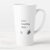 Inspiratief cadeau voor professionals & leiders latte mok (Rechts)