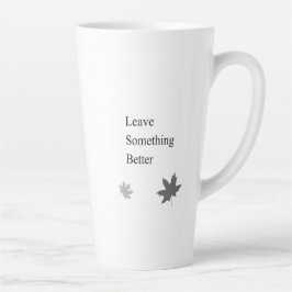 Inspiratief cadeau voor professionals & leiders latte mok