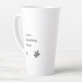 Inspiratief cadeau voor professionals & leiders latte mok