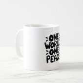 Inspiratief ontwerp voor typografie Klassieke mok (Voorkant links)