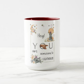 Inspiratief Vuurtoren Geschenk Positieve Herinneri Mok