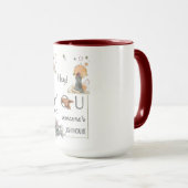 Inspiratief Vuurtoren Geschenk Positieve Herinneri Mok (Voorkant rechts)